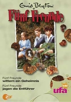 German 96s videocover: "Fünf Freunde wittern ein Geheimnis"