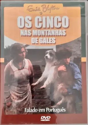 Portuguese 96s videocover: "Os Cinco nas Montanhas de Gales / Os Cinco e o Mistério na Neve"