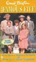 English 96s videocover: "Five have a mystery to solve"