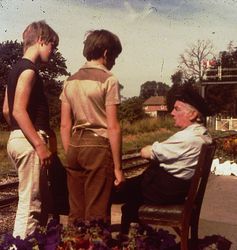Viewmaster-Bild aus 'F�nf Freunde im Zeltlager'