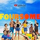 Cameron Moulène, Meghan Falcone, Monica Sherer, Sarah Yarkin, Rahart Adams, Jenn McAllister, Logan Paul, and Rickey Thompson in Foursome (2016)