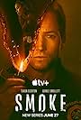 Jurnee Smollett and Taron Egerton in Smoke (2025)