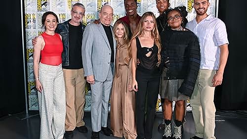 Holly Hunter, Robert Picardo, Alex Kurtzman, Kerrice Brooks, George Hawkins, Sandro Rosta, Jon Kopaloff, Bella Shepard, Noga Landau, and Karim Diane at an event for Star Trek: Starfleet Academy (2025)