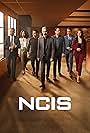 Wilmer Valderrama, Rocky Carroll, Gary Cole, Katrina Law, Sean Murray, Brian Dietzen, and Diona Reasonover in NCIS (2003)