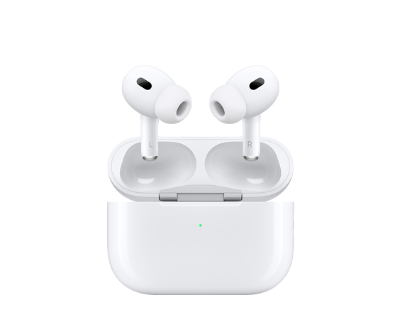 Personalisierbares Case für AirPods Pro der 2. Generation, mit individuellem Text und niedlichen oder lustigen animierten Emojis.