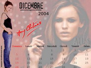 Calendario di Dicembre 2004