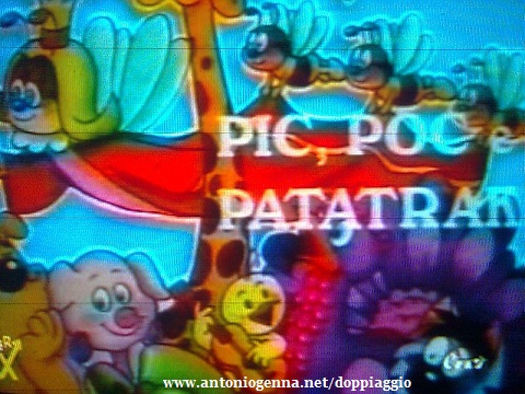 Logo italiano e protagonisti