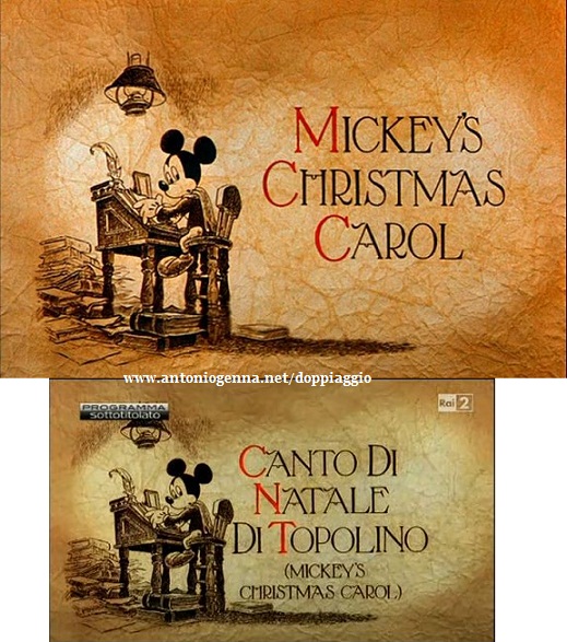 Logo originale ed italiano del film