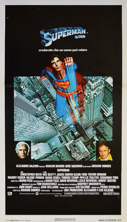 Manifesto originale di anteprima del film