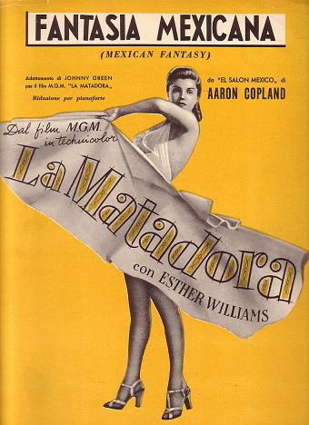Spartito originale italiano del motivo conduttore del film (grazie a Nunziante Valoroso)