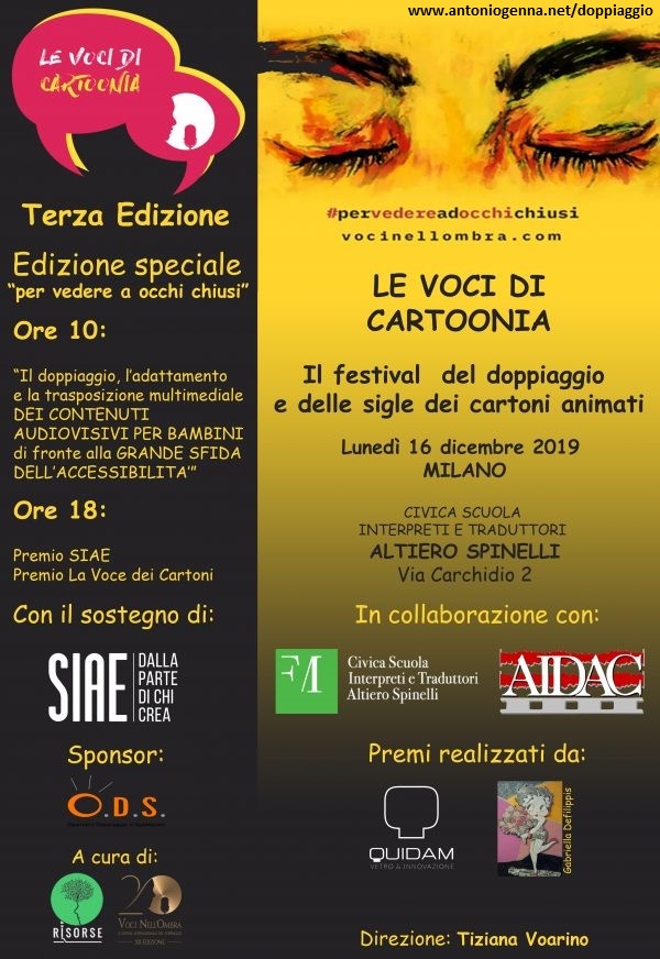 Il programma dell'edizione 2019