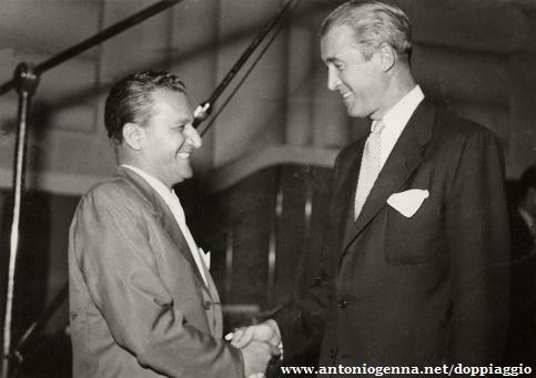 Gualtiero De Angelis e James Stewart