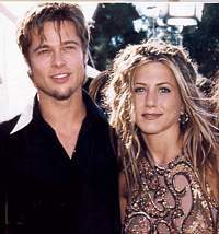 Jennifer Aniston e Brad Pitt