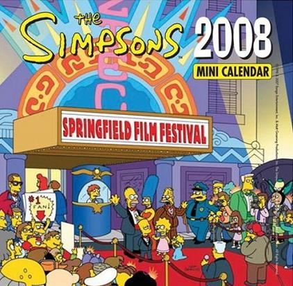 The Simpsons 2008 Mini-Calendar