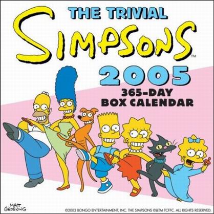 The Trivial Simpsons 2005