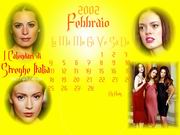 Calendario di febbraio 2002